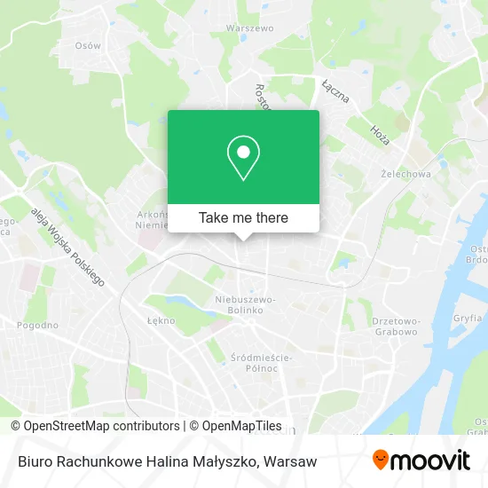 Biuro Rachunkowe Halina Małyszko map