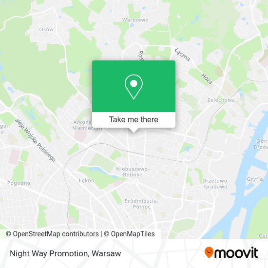 Night Way Promotion map