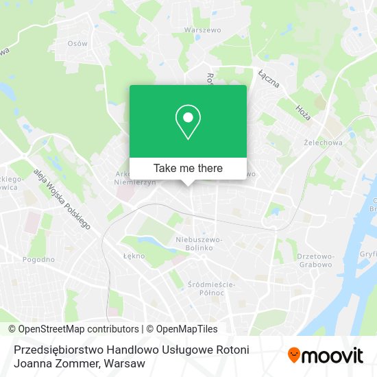 Przedsiębiorstwo Handlowo Usługowe Rotoni Joanna Zommer map