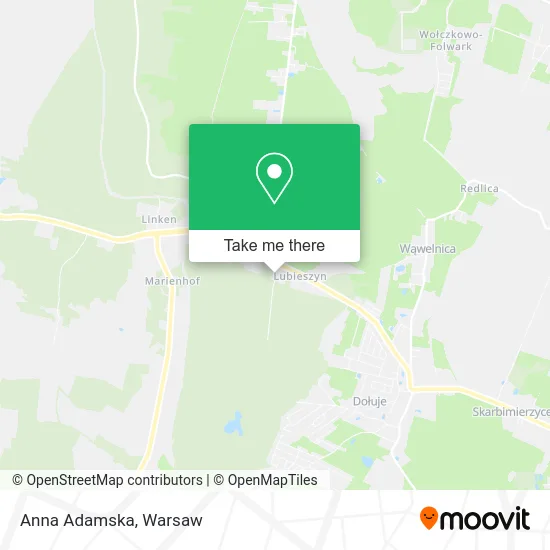 Карта Anna Adamska