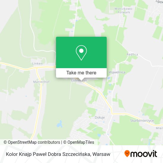 Kolor Knajp Paweł Dobra Szczecińska map