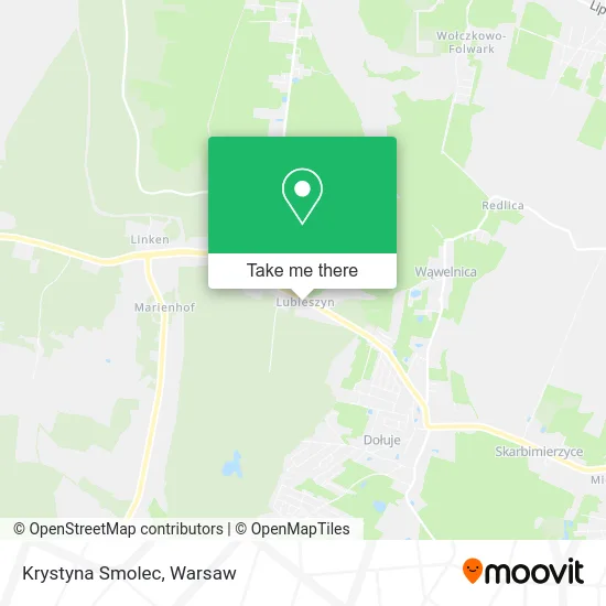 Карта Krystyna Smolec