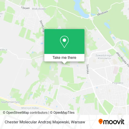 Chester Molecular Andrzej Majewski map