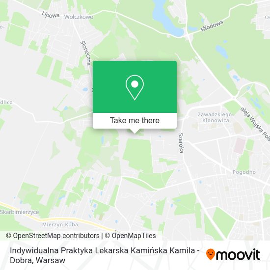 Indywidualna Praktyka Lekarska Kamińska Kamila - Dobra map