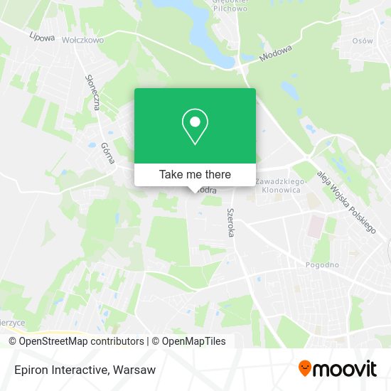 Epiron Interactive map