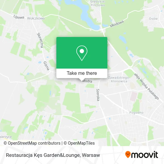 Restauracja Kęs Garden&Lounge map