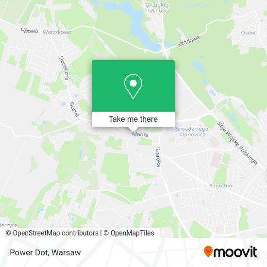 Power Dot map