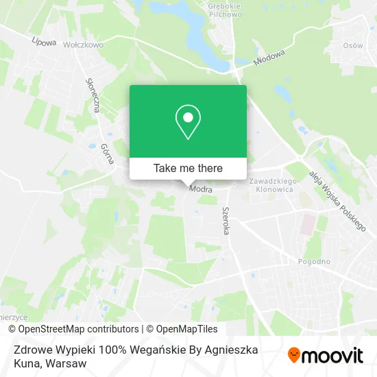 Zdrowe Wypieki 100% Wegańskie By Agnieszka Kuna map