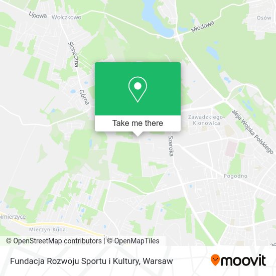 Fundacja Rozwoju Sportu i Kultury map