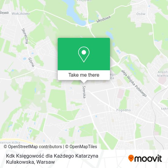 Kdk Księgowość dla Każdego Katarzyna Kułakowska map