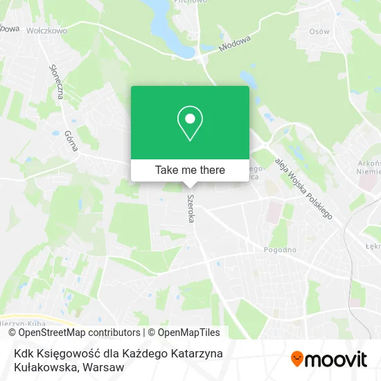 Kdk Księgowość dla Każdego Katarzyna Kułakowska map
