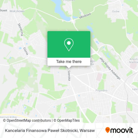 Kancelaria Finansowa Paweł Skotnicki map