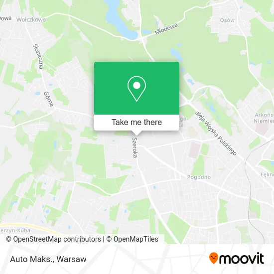 Auto Maks. map