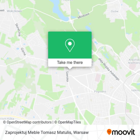 Zaprojektuj Meble Tomasz Matulis map