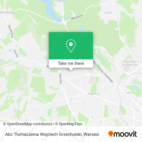 Abc Tłumaczenia Wojciech Grzechulski map
