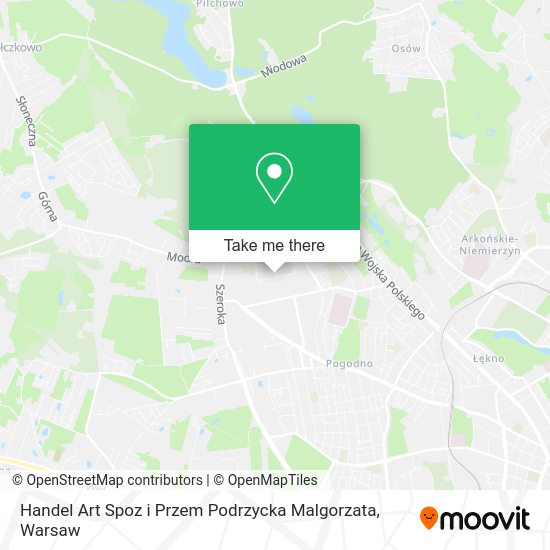 Handel Art Spoz i Przem Podrzycka Malgorzata map