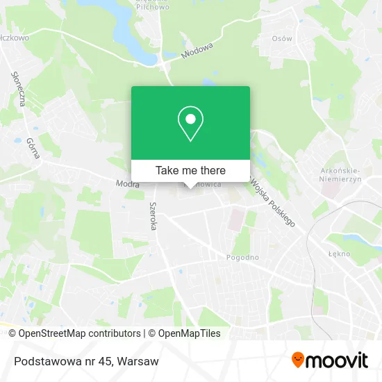 Карта Podstawowa nr 45