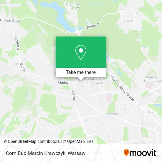 Corn Bud Marcin Krawczyk map