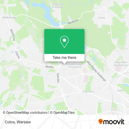 Colos map