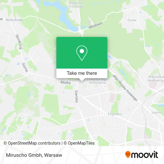 Miruscho Gmbh map