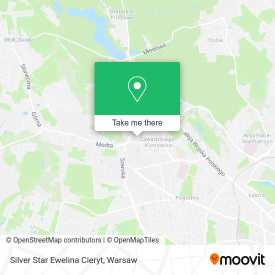 Silver Star Ewelina Cieryt map