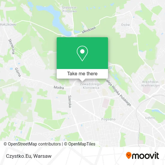 Czystko.Eu map