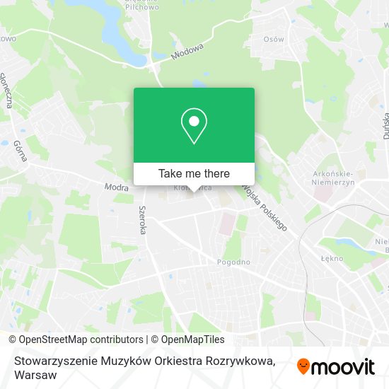 Stowarzyszenie Muzyków Orkiestra Rozrywkowa map