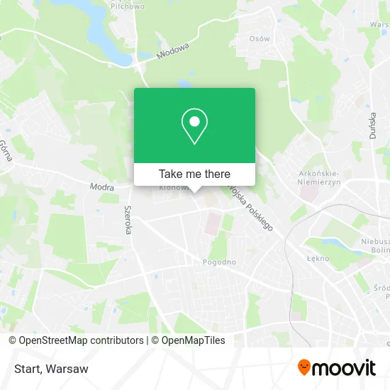 Start map