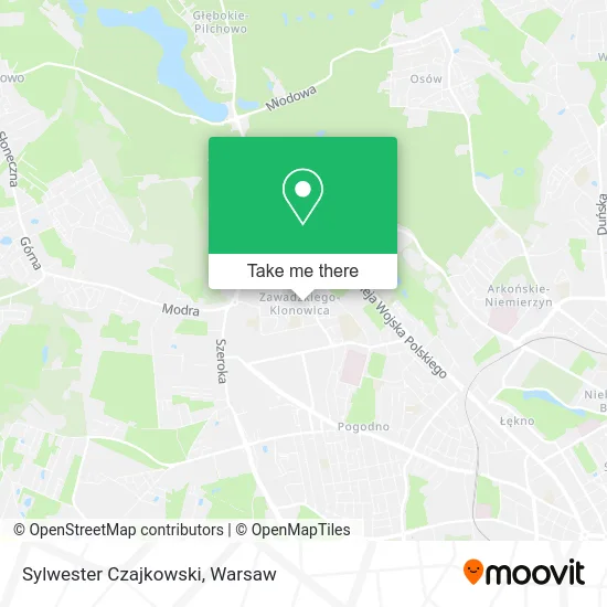 Карта Sylwester Czajkowski