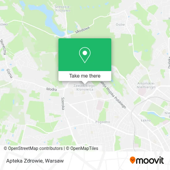 Карта Apteka Zdrowie