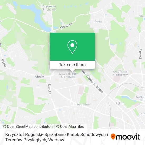 Krzysztof Rogulski- Sprzątanie Klatek Schodowych i Terenów Przyległych map