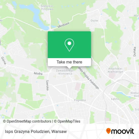 Isps Grazyna Poludzien map