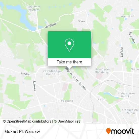 Карта Gokart Pl