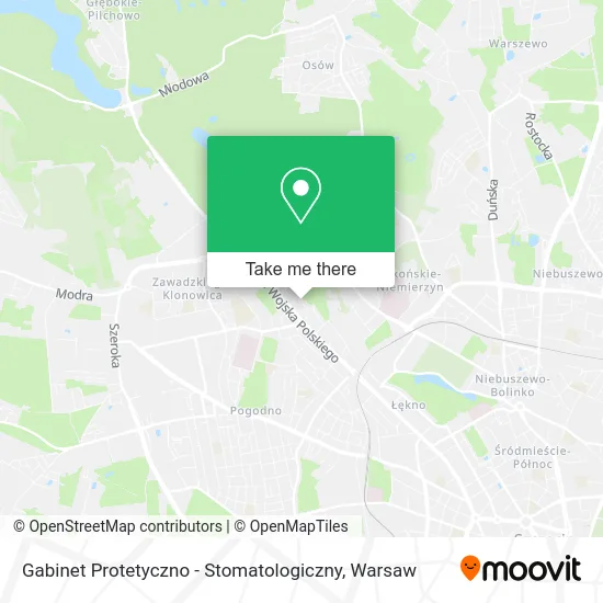 Карта Gabinet Protetyczno - Stomatologiczny
