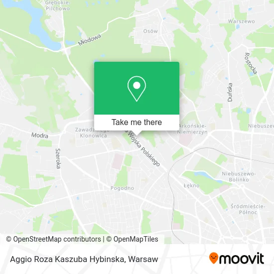 Карта Aggio Roza Kaszuba Hybinska
