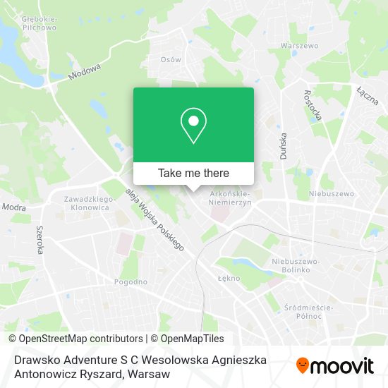 Drawsko Adventure S C Wesolowska Agnieszka Antonowicz Ryszard map