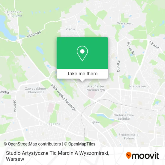 Карта Studio Artystyczne Tic Marcin A Wyszomirski