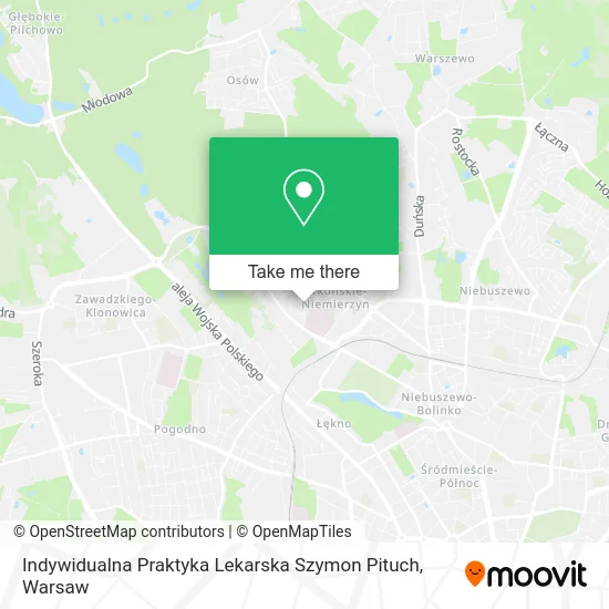 Карта Indywidualna Praktyka Lekarska Szymon Pituch