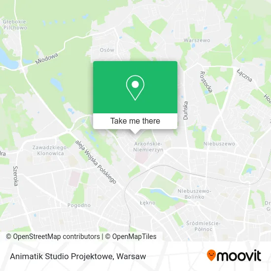 Карта Animatik Studio Projektowe