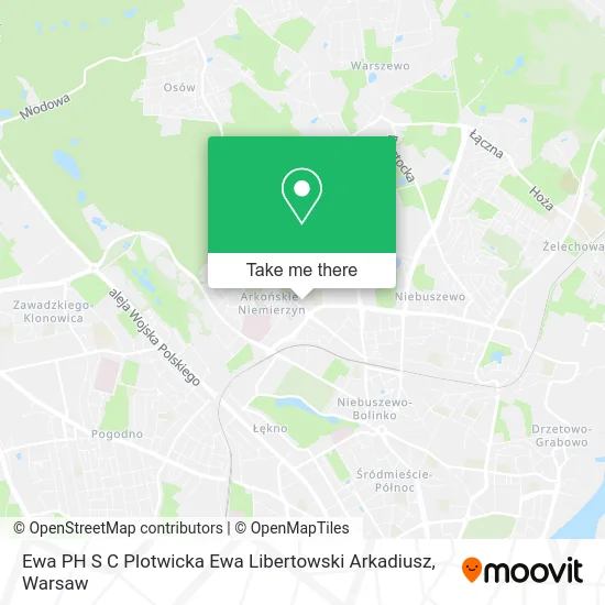 Карта Ewa PH S C Plotwicka Ewa Libertowski Arkadiusz