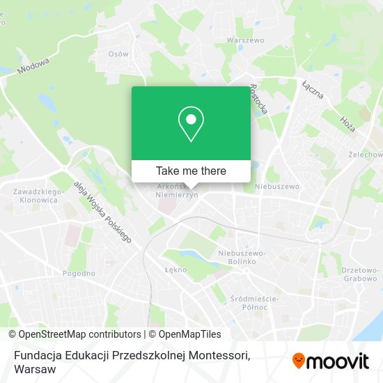 Fundacja Edukacji Przedszkolnej Montessori map