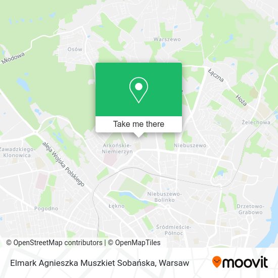 Elmark Agnieszka Muszkiet Sobańska map