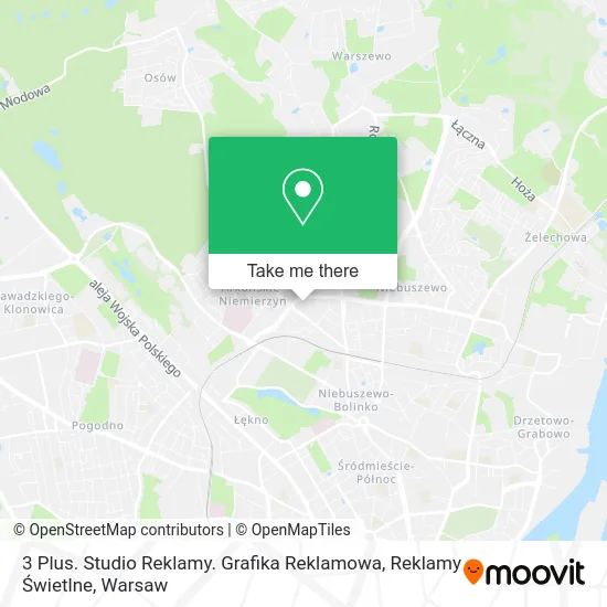 3 Plus. Studio Reklamy. Grafika Reklamowa, Reklamy Świetlne map