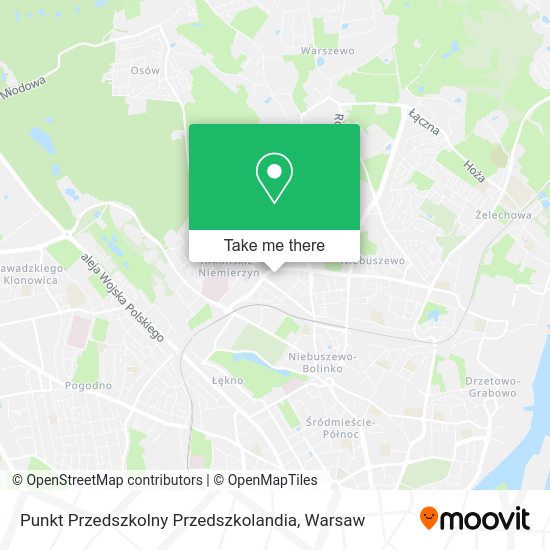 Punkt Przedszkolny Przedszkolandia map