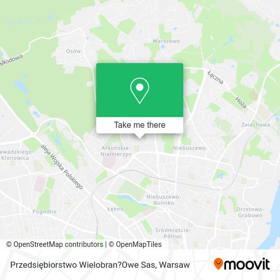 Przedsiębiorstwo Wielobran?Owe Sas map