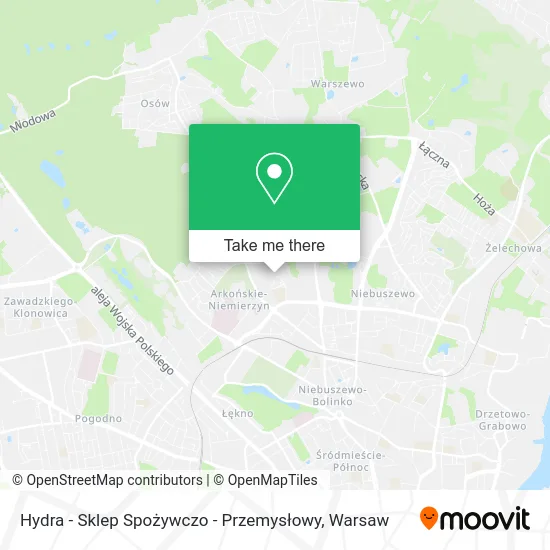 Карта Hydra - Sklep Spożywczo - Przemysłowy