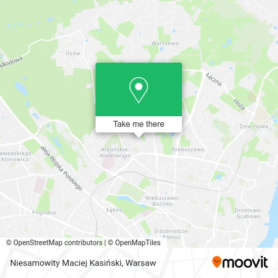 Карта Niesamowity Maciej Kasiński