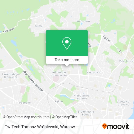 Tw-Tech Tomasz Wróblewski map