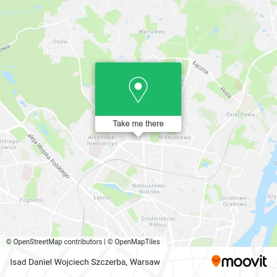 Карта Isad Daniel Wojciech Szczerba