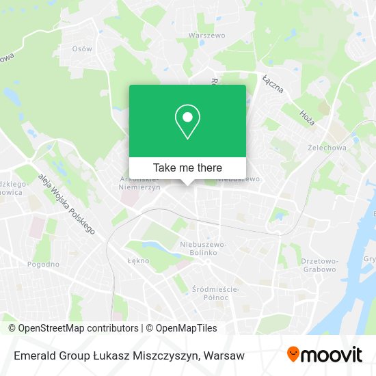 Emerald Group Łukasz Miszczyszyn map